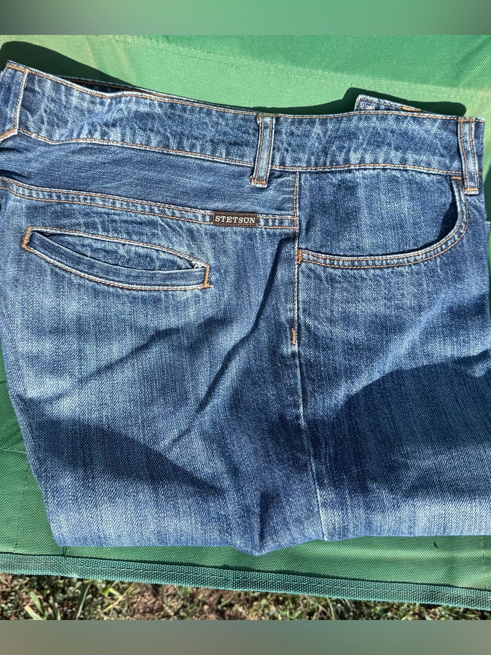 Stetson Men's Indigo Blue Denim Jean Shorts